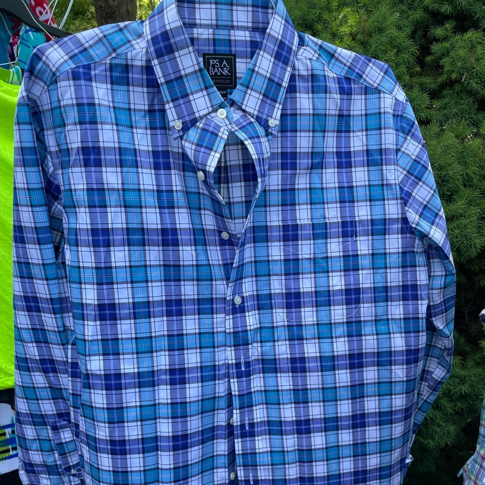 Joseph Banks men’s  plaid shirt